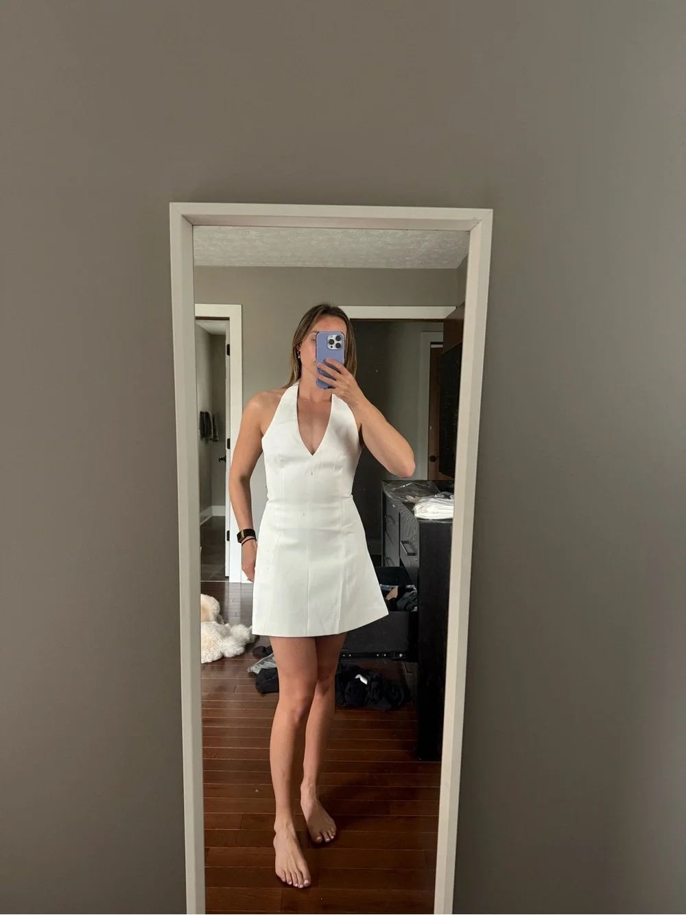 White Mini Dress - Women's Mini Dress